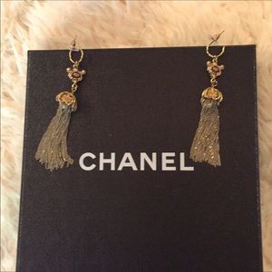 Vintage Chanel tassel earrings rare